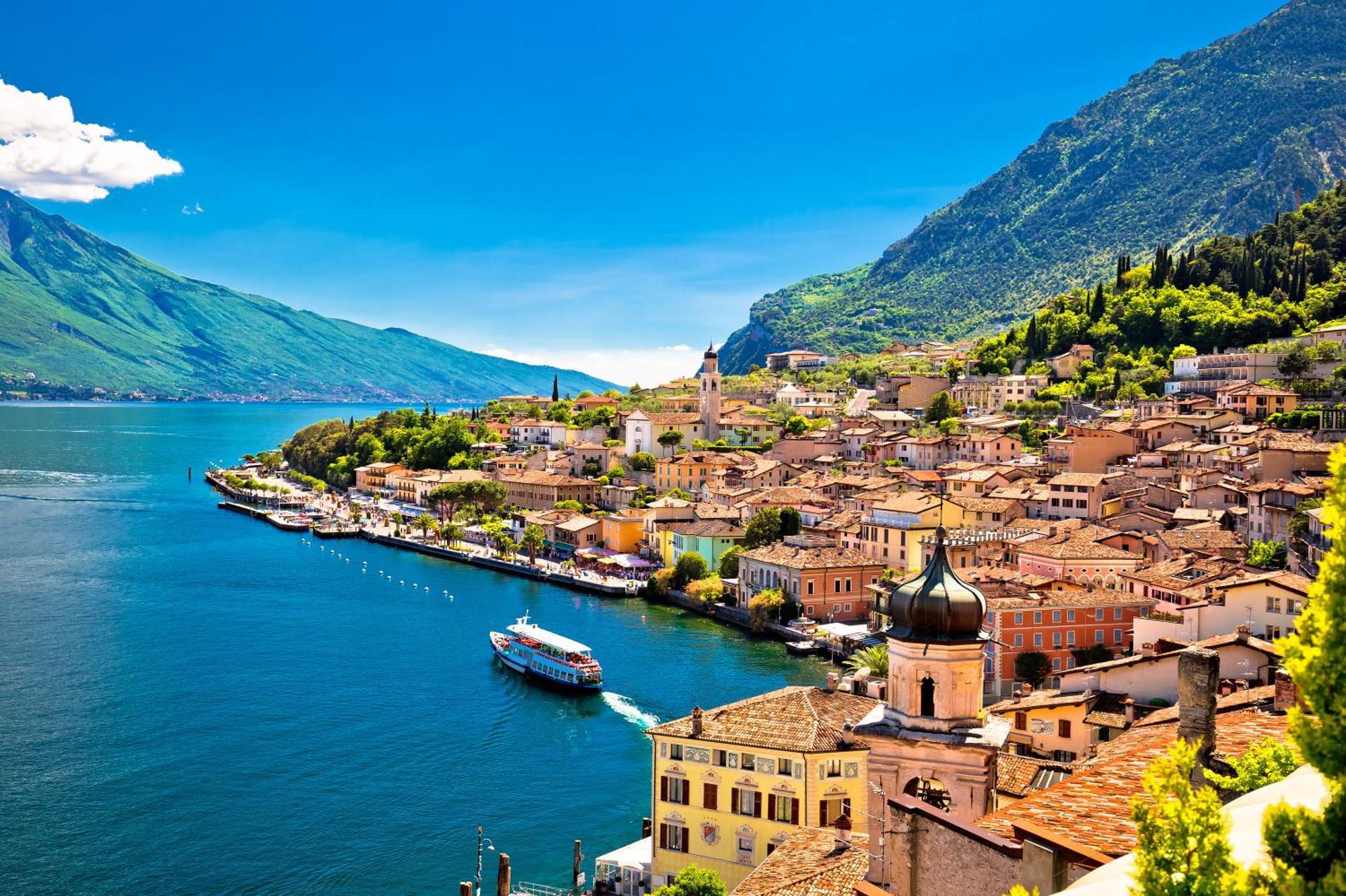 Spiaggia Azzurro -Lakeside With Terrace - Happy Rentals Toscolano Maderno Eksteriør bilde